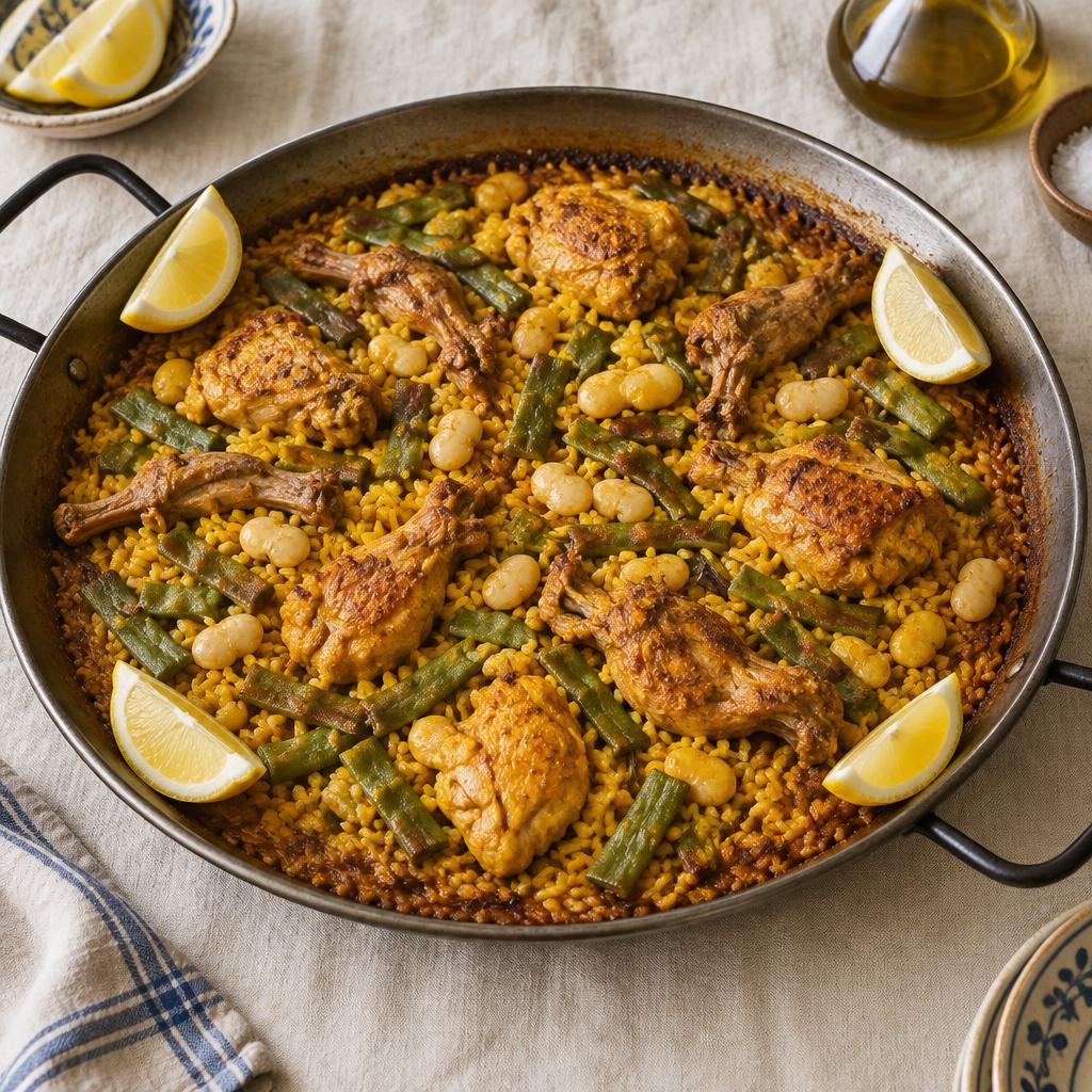 Paella valenciana